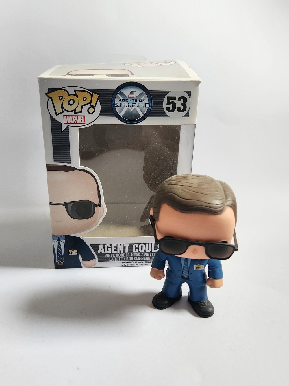 Funko Pop! Agent Coulson #53 Marvel Agents of S.H.E.I.L.D. Open Box No Insert